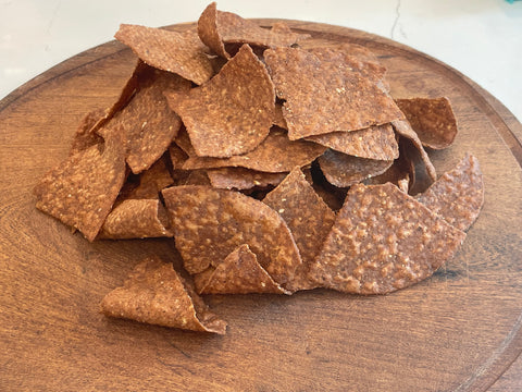 Tortillas Chips con 15% de Harina de Algarrobo